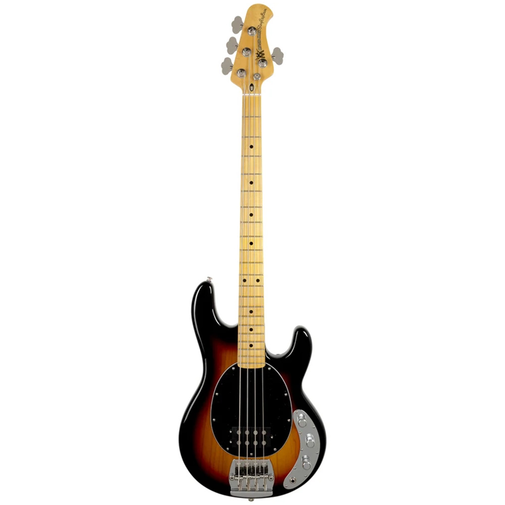 Music Man Retro 70s Stingray Akçaağaç Klavye Vintage Burst Bas Gitar